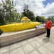Bright yellow submarine